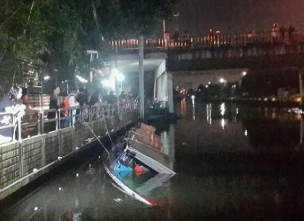 เรือด่วนเปิดบริการปกติวันนี้ หลังพุ่งชนท่าวัดเทพลีลา-จมคลองแสนแสบ 