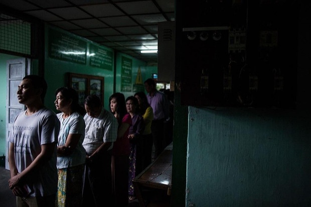 รวมภาพประวัติศาสตร์ “เลือกตั้งเมียนมา