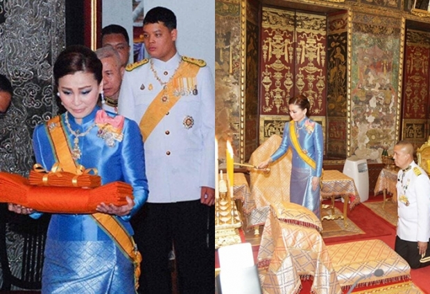 พระราชินี เสด็จฯ ถวายผ้าพระกฐิน เจ้าฟ้าทีปังกรรัศมีโชติฯ โดยเสด็จ