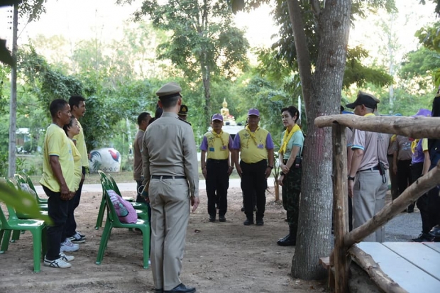 เจ้าคุณพระสินีนาฏ ติดตามโครงการโคก หนอง นา แห่งน้ำใจและความหวัง