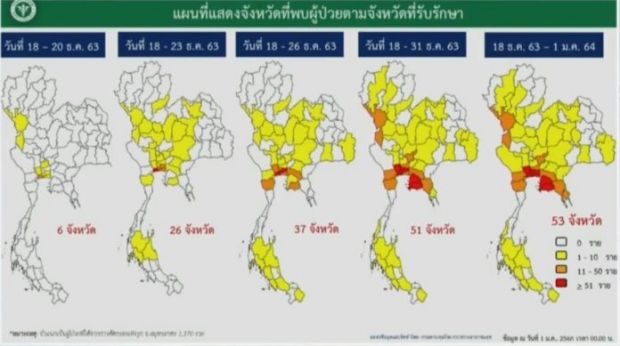 ด่วน! วันนี้ไทยติดโควิดพุ่งไม่หยุด 279 ราย ตายอีก 2 ราย