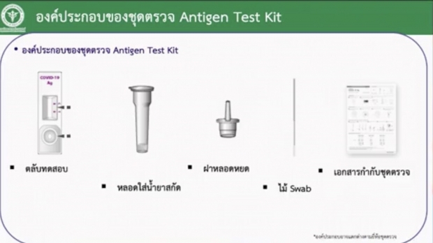 เฮ!อนุมัติร้านยาขายแอนติเจน เทสต์ คิท อีก 1 สัปดาห์ ซื้อใช้เอง