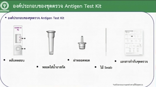 เฮ!อนุมัติร้านยาขายแอนติเจน เทสต์ คิท อีก 1 สัปดาห์ ซื้อใช้เอง