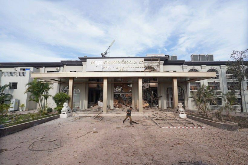 เปิดภาพล่าสุด กาสิโนทมอดา หลังโดน F-16 โจมตี