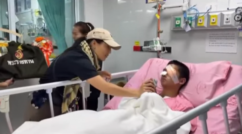 เสด็จอย่างห่วงใย เจ้าฟ้าสิริวัณณวรี ทรงปลอบขวัญทหารกล้าบาดเจ็บ