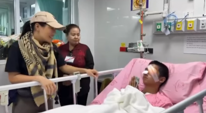 เสด็จอย่างห่วงใย เจ้าฟ้าสิริวัณณวรี ทรงปลอบขวัญทหารกล้าบาดเจ็บ