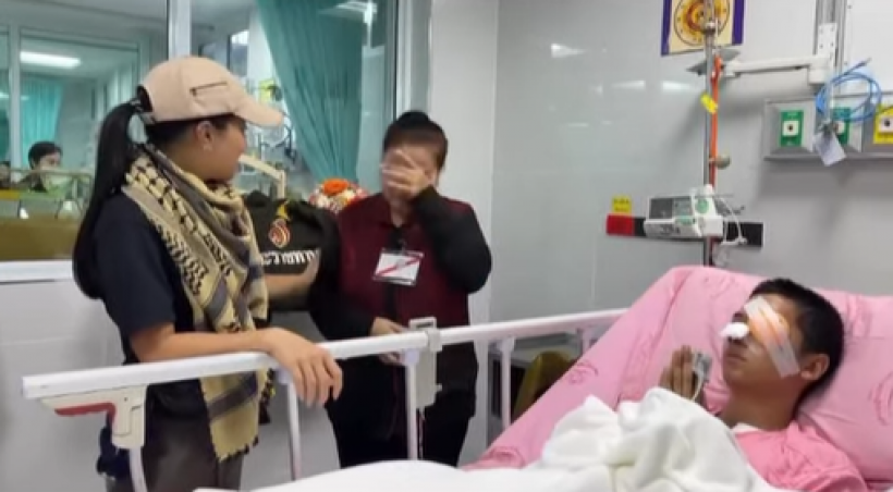 เสด็จอย่างห่วงใย เจ้าฟ้าสิริวัณณวรี ทรงปลอบขวัญทหารกล้าบาดเจ็บ