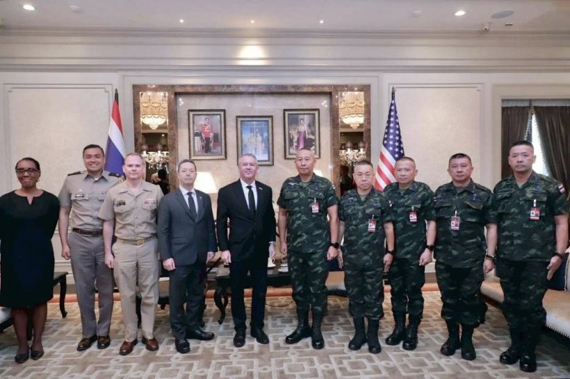 สหรัฐฯ มอบ 100 ล้านให้ไทย เสริมความมั่นคงชายแดน