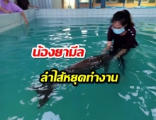  น้องยามีลลำไส้หยุดทำงาน-การหายใจติดขัด