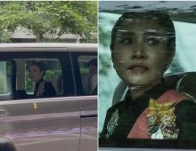 ภาพประวัติศาสตร์ เจ้าคุณพระสินีนาถ ร่วมขบวนเเห่พระศพ