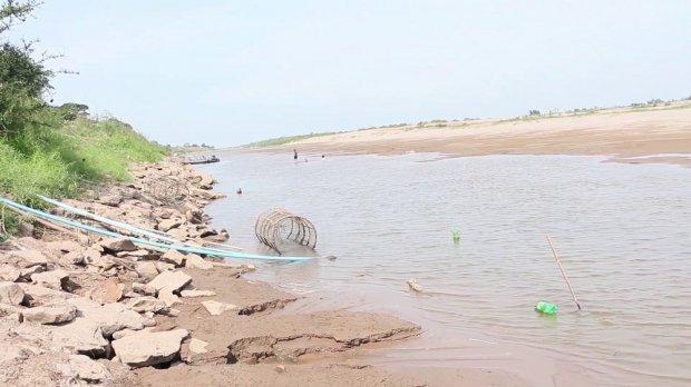 น้ำโขงวิกฤติ! หาดทรายโผล่ยาว หนักสุดรอบ 100 ปี สัญญาณอันตราย เสี่ยงระบบนิเวศน์พัง 