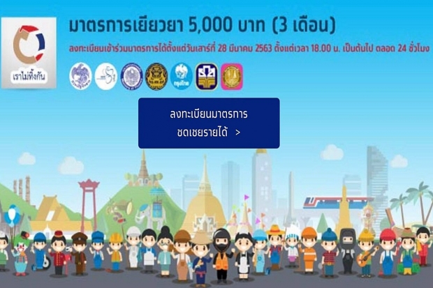 เคาะแล้ว! สศค. ประกาศ เตรียมโอนวันแรก เยียวยา 5,000 บาท