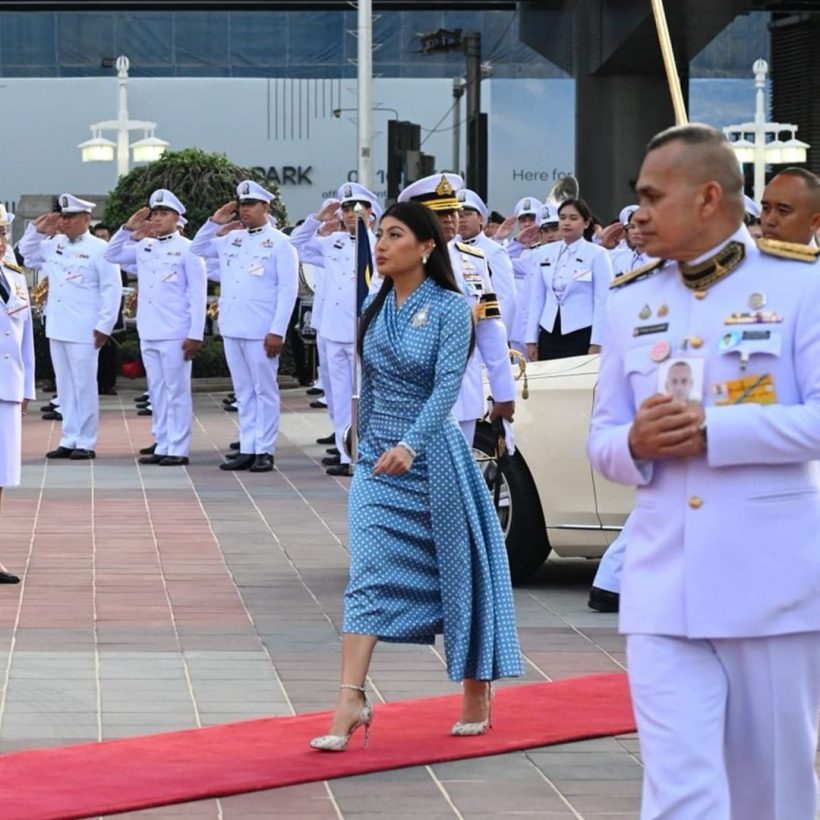 เปิดภาพ เจ้าฟ้าสิริวัณณวรีฯ ทรงปฏิบัติพระกรณียกิจแทนพระองค์