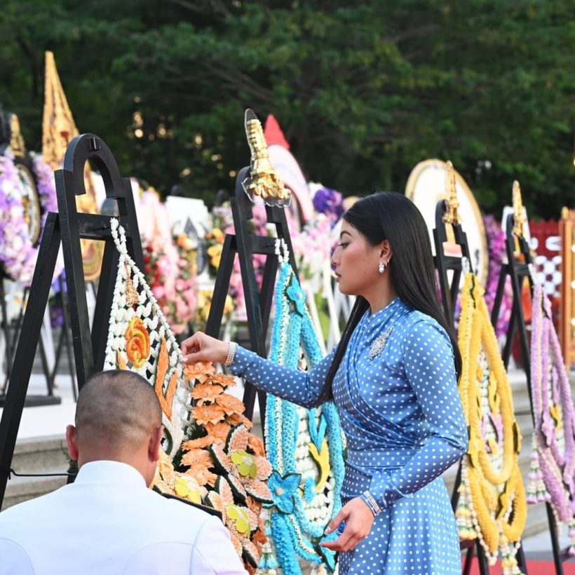 เปิดภาพ เจ้าฟ้าสิริวัณณวรีฯ ทรงปฏิบัติพระกรณียกิจแทนพระองค์