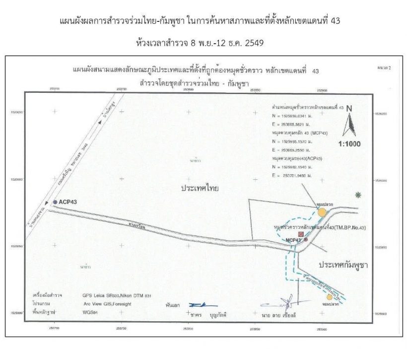 เผยหลักฐานยืนยัน บ้านหนองหญ้าแก้ว อยู่ในเขตอธิปไตยไทย