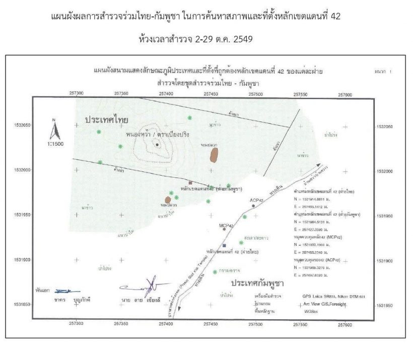 เผยหลักฐานยืนยัน บ้านหนองหญ้าแก้ว อยู่ในเขตอธิปไตยไทย
