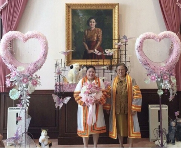 พระองค์เจ้าอทิตยาทรกิติคุณ ทรงเข้ารับพระราชทานปริญญาดุษฎีบัณฑิตกิตติมศักดิ์