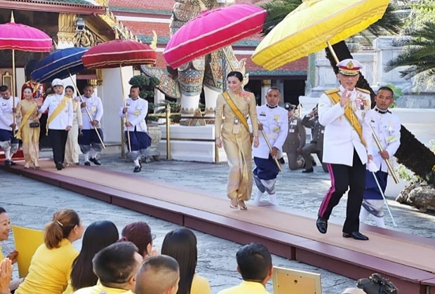 ในหลวง-พระราชินี เสด็จฯ ในการพระราชพิธีศุภมงคลเฉลิมพระชนมพรรษา