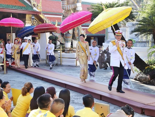 ในหลวง-พระราชินี เสด็จฯ ในการพระราชพิธีศุภมงคลเฉลิมพระชนมพรรษา