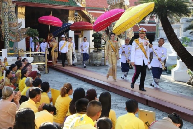 ในหลวง-พระราชินี เสด็จฯ ในการพระราชพิธีศุภมงคลเฉลิมพระชนมพรรษา