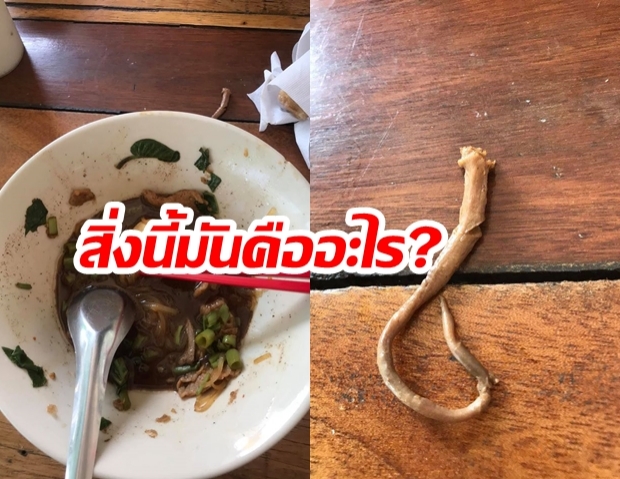 “เจ้าของร้านก๋วยเตี๋ยวเชียงใหม่” รีบหาคำตอบ! หลังลูกค้าพบ “สิ่งแปลกปลอมในชาม”