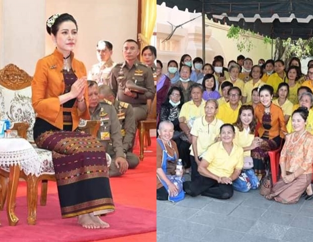 คลิปเจ้าคุณพระสินีนาฏ พูดคุยกับ ปชช เป็นกันเอง -ป้าปลื้มใจน้ำตาไหล