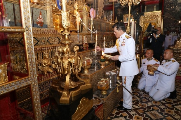 ในหลวง พระราชทานน้ำพระมหาสังข์เพชรน้อย เจ้าคุณพระสินีนาฏ