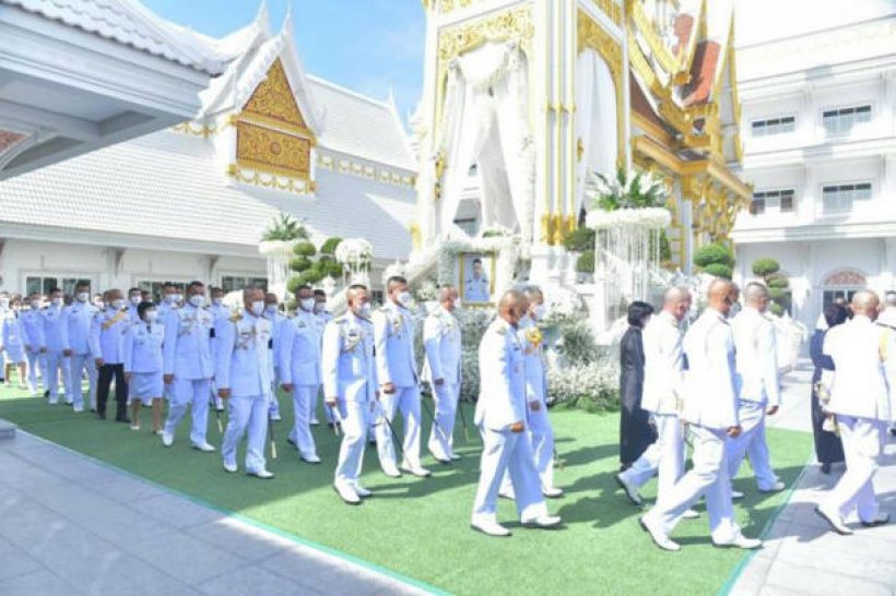 พระราชทานเพลิงศพ ต้นเรือพลับ ส่งวิญญาณสู่สวรรค์