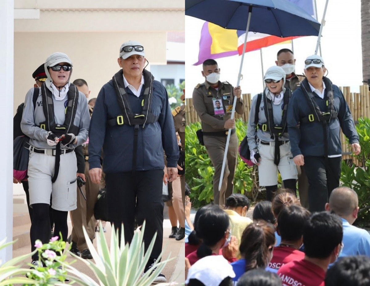 ในหลวง ทอดพระเนตรพระราชินีทรงแข่งขันเรือใบข้ามอ่าว