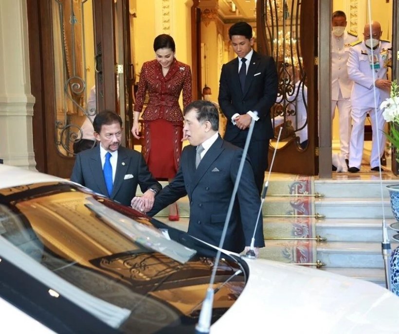 ประมวลภาพ ในหลวง-พระราชินี ทรงรับกษัตริย์บรูไน ในโอกาสเสด็จฯ เยือนไทย