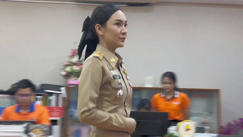 ผู้กองแคท รายงานตัว ผู้ว่าฯ ศรีสะเกษ หลังยื่นลาออก