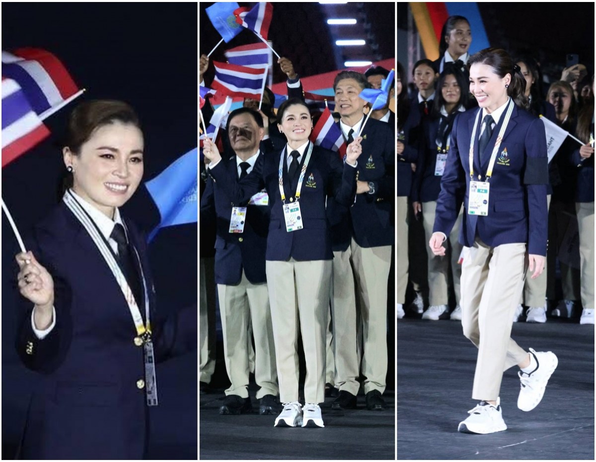 เซอร์ไพรส์ทั้งสนาม พระราชินี นำทัพนักกีฬาไทย ร่วมพิธีเปิดซีเกมส์ 2025