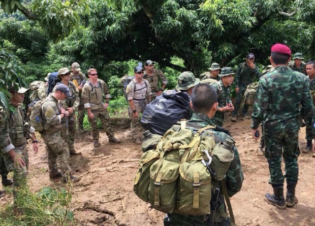 กองทัพสหรัฐฯ สแกนถ้ำ 3 มิติ ใช้ดาวเทียมค้นหาความร้อน 13 ชีวิต ถ้าเจอเจาะทันที!!!