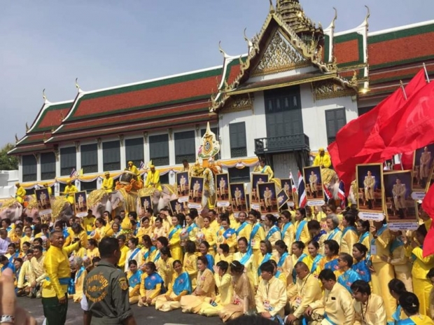 ริ้วขบวนคชสารคู่แผ่นดิน จากจังหวัดพระนครศรีอยุธยา ร่วมเฉลิมพระเกียรติฯ