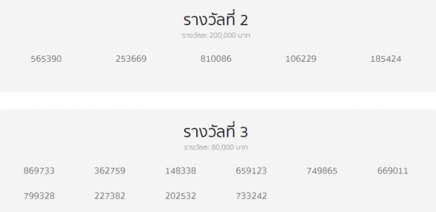 ตรวจหวย งวด 1 กรกฎาคม 2562