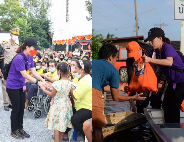 เจ้าฟ้าพัชรกิติยาภา พระราชทานถุงยังชีพ เสด็จเยี่ยมชาวนครศรีฯ ประสบอุทกภัย 