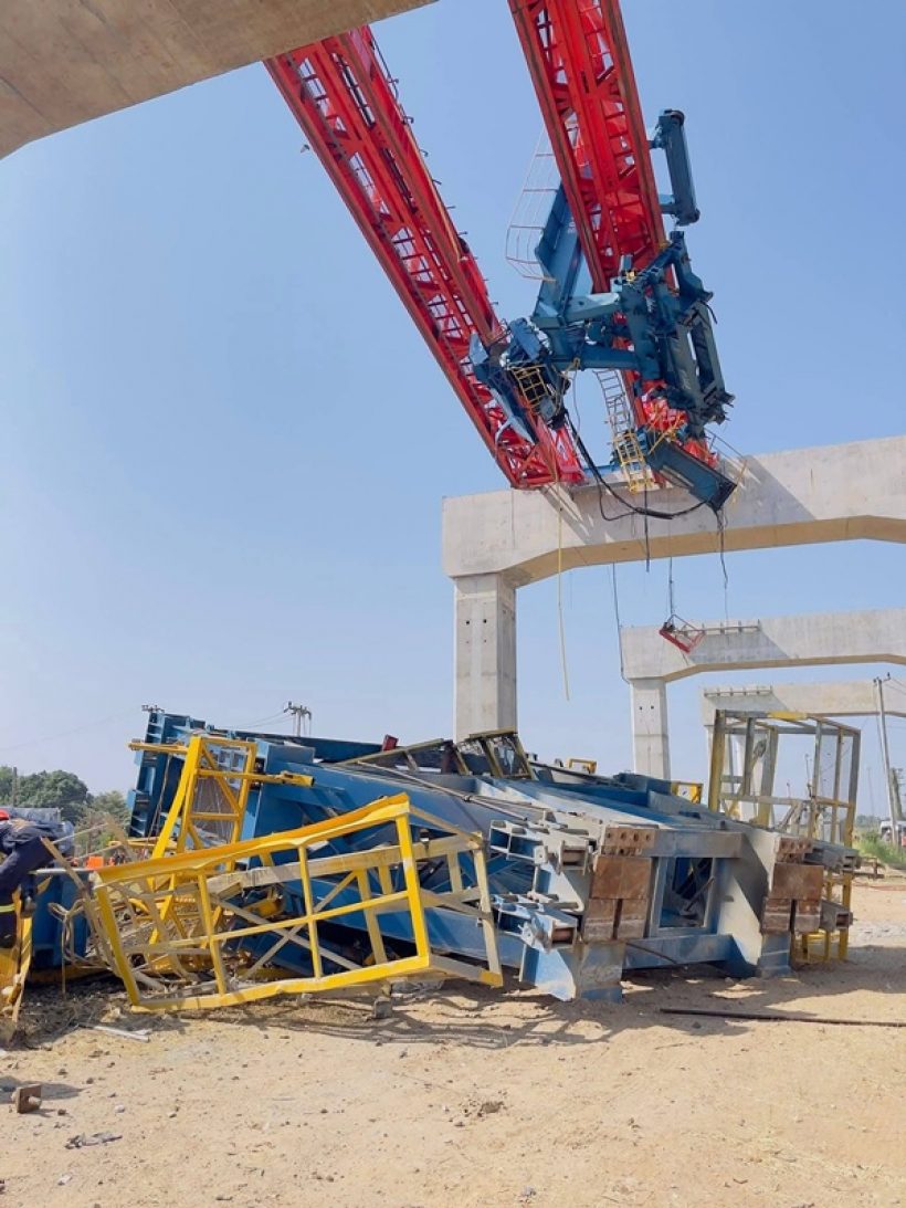 รัฐบาลจีนแถลงเรื่องอุบัติเหตุเครนก่อสร้างถล่มทับรถไฟที่สีคิ้ว