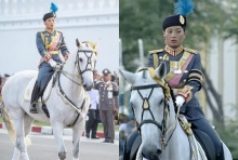 พระองค์หญิงฯทรงงามสง่านำขบวนพระบรมราชอิสริยยศ 