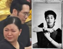 เห็นแล้วน้ำตาไหลตาม! จิตดี-พุทธ ปล่อยโฮหนัก กลางงานศพ นัท ณัฐวุฒิ