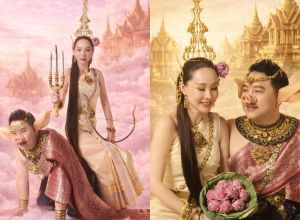 นุ้ย สุจิรา จับสามีแปลงโฉมรับสงกรานต์ ไม่คิดว่าจะกล้าแต่ง