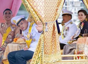 ในหลวง-พระราชินี ประทับเรือพระที่นั่งสุพรรณหงส์ เสด็จฯ ถวายผ้าพระกฐิน