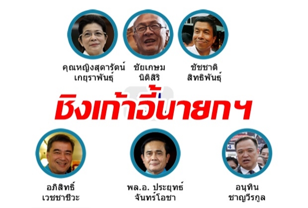 เลือกตั้ง 2562 : ใครเป็นใคร นายกฯ ในบัญชี พรรคการเมือง ที่ผ่านการประกาศของ กกต