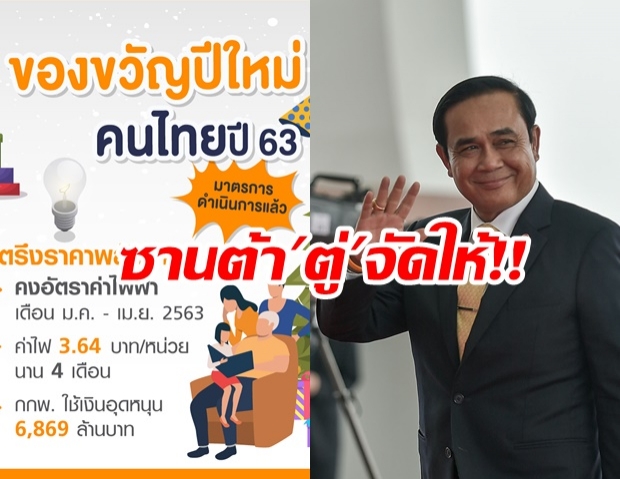 ลุ้น! ของขวัญปีใหม่ 2563 กระตุ้นเศรษฐกิจจากรัฐบาล