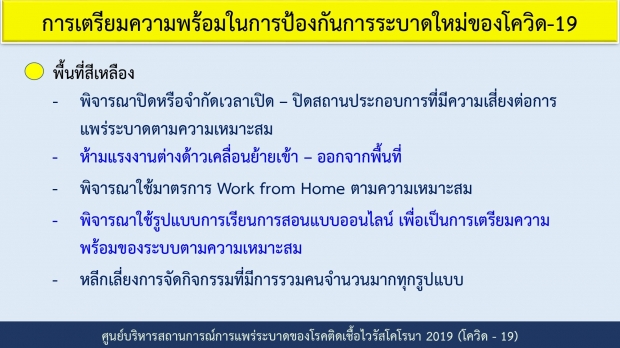  ด่วน! ศบค.ไม่เคาะล็อกดาวน์ แบ่งโซน 4 สี อ่านรายละเอียดได้เลยที่นี่!