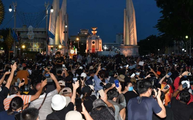 ประยุทธ์แถลงปรามม็อบ อ้างทำโควิดระบาดใหม่ ทำลายเศรษฐกิจ