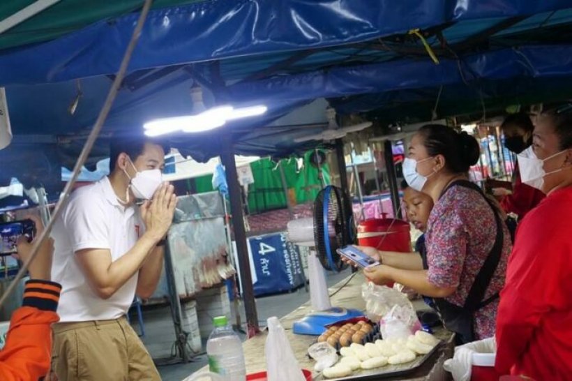  เพชร กรุณพล ลงพื้นที่หาเสียงครั้งแรก เปิดใจขอทิ้งอาชีพดารามาลุยการเมือง