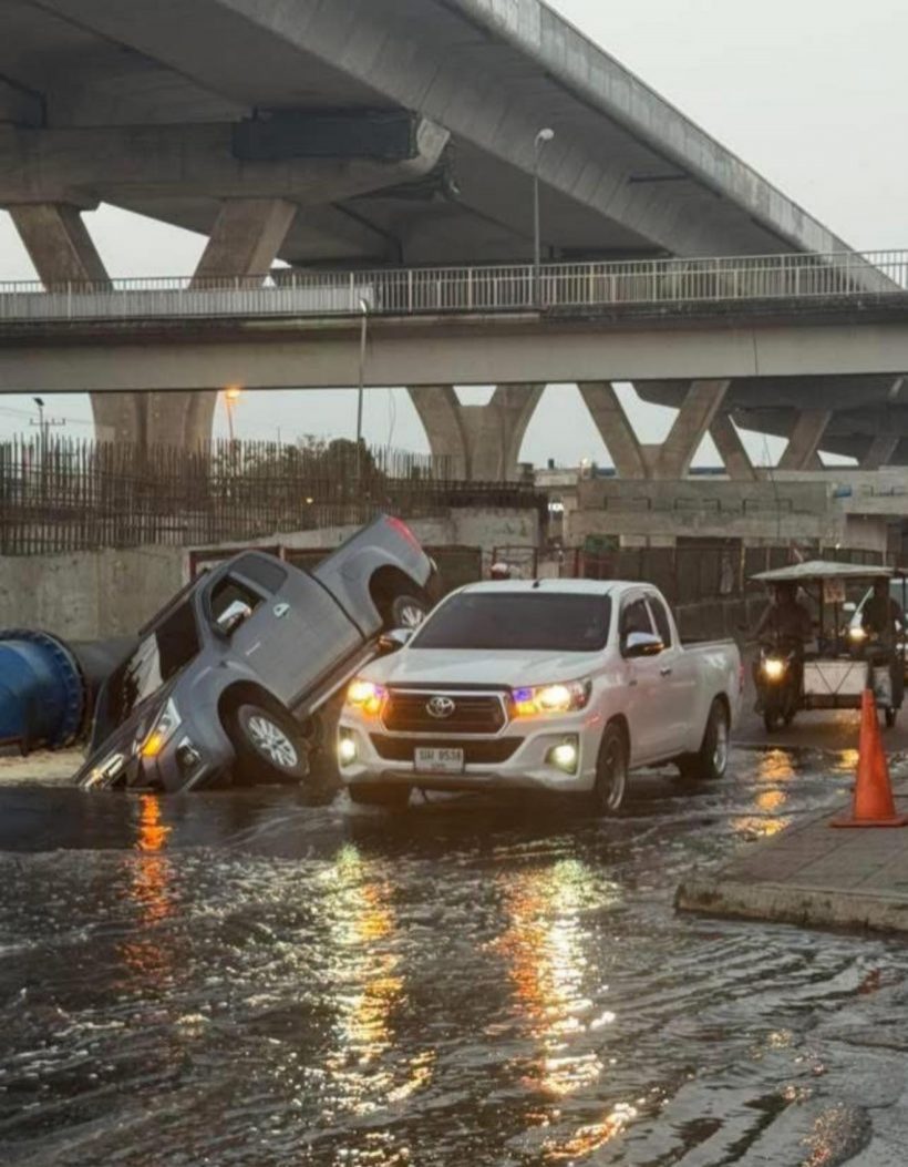 นายกฯ เผยแล้วสาเหตุถนนพระราม 2 ยุบตัว เกิดจากอะไร...