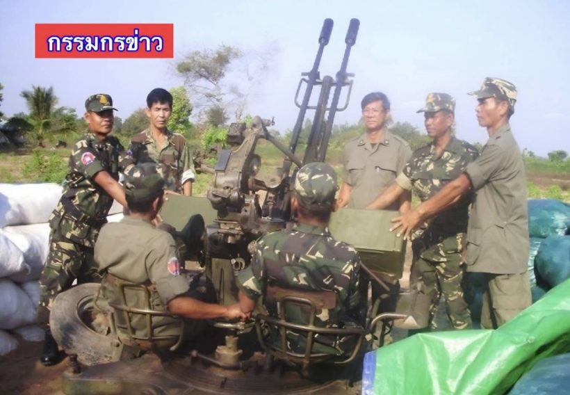 เช็ค!กำลังทหารกัมพูชา ตรึงชายเกือบ12,000 นาย