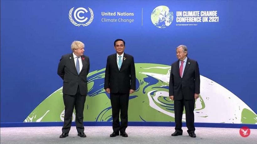 ชมภาพนายกฯร่วมพูดคุย-ทักทายกับผู้นำโลกในงานประชุมCOP26