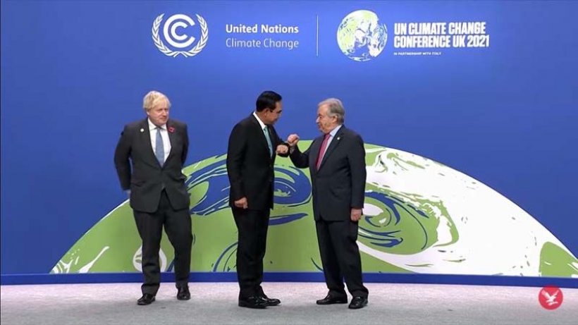 ชมภาพนายกฯร่วมพูดคุย-ทักทายกับผู้นำโลกในงานประชุมCOP26